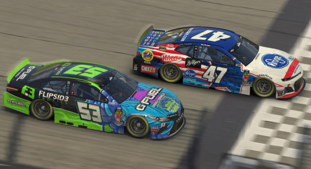 Visit Ottinger wins a thriller in eNASCAR iRacing TV debut page