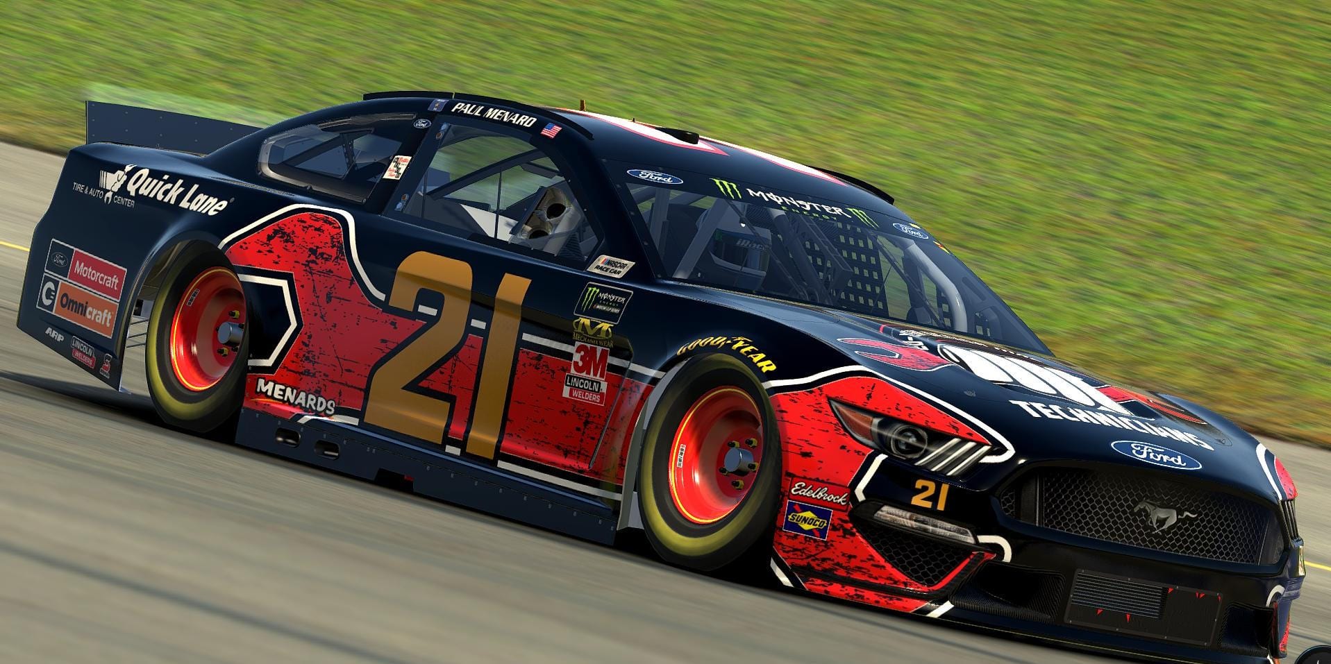 Wood Brothers Paint Iracing