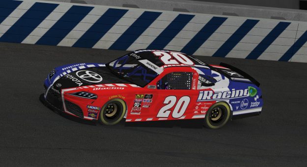 Visit Wide World of Esports: Racing the Roval, PEAK iRacing Series Championship 4, and CBell’s Helmet-Car page