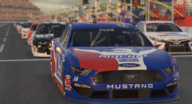 Visit NASCAR drivers to compete in simulation-style showcase page