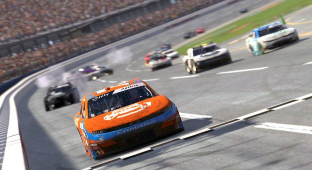 Visit Landon Huffman earns first iRacing victory in Saturday Night Thunder page