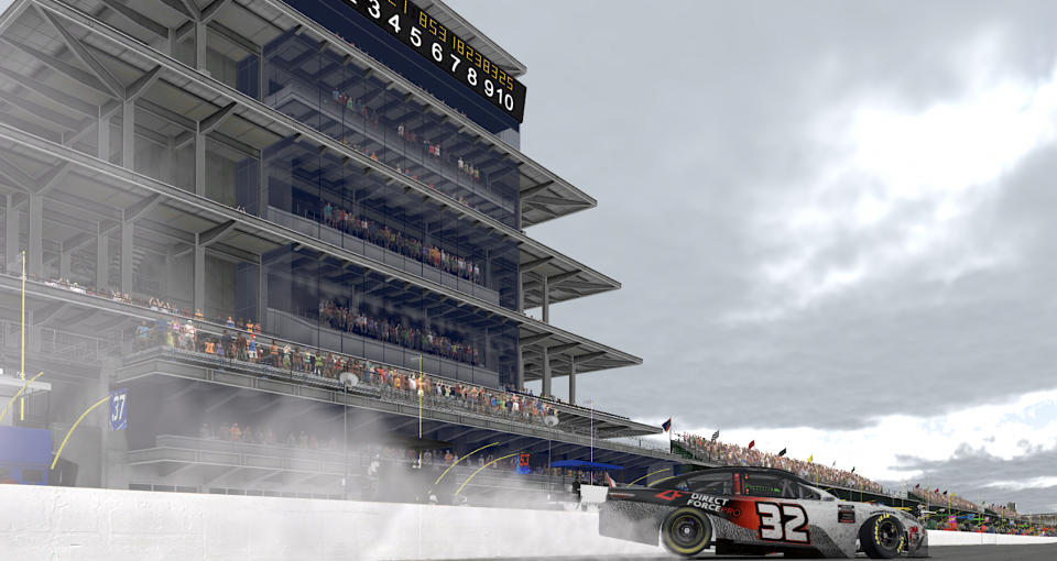 Leahy Burnout Indy