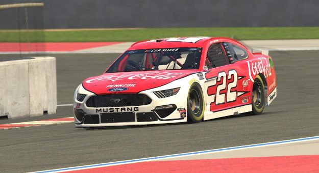 Visit Coca-Cola Racing Family stars hit virtual Roval page