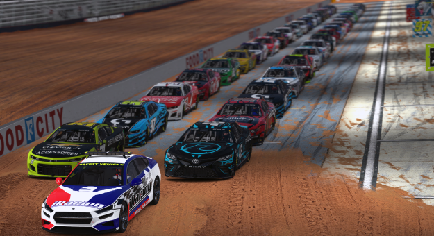 Visit Ottinger survives eNASCAR’s debut on dirt, takes Bristol checkered flag page
