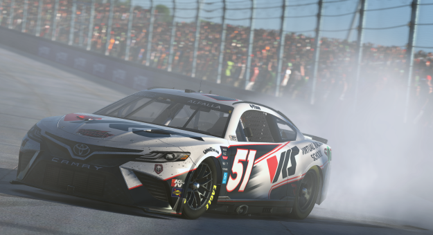 Visit Alfalla Survives eNASCAR Overtime to Claim Checkered Flag in Nashville page