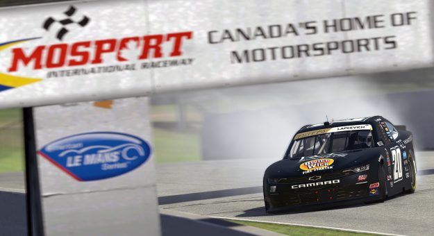 Visit Lapcevich Dominates DBOX eNASCAR International iRacing Series powered by Digital Motorsports Round at Canadian Tire Motorsport Park page