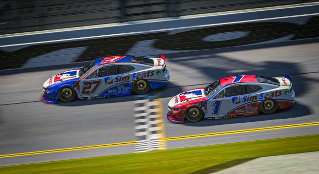 Visit Elliott Sadler eSports Partners with SimSeats for the 2023 eNASCAR season page