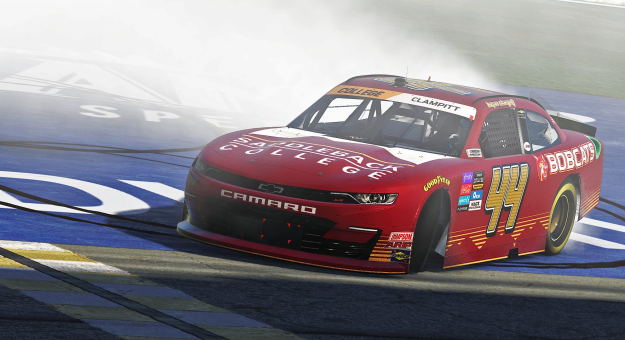 Visit Hat Trick For Clampitt in eNASCAR College iRacing Series Spring Semester With DBOX 100 Win at Michigan page