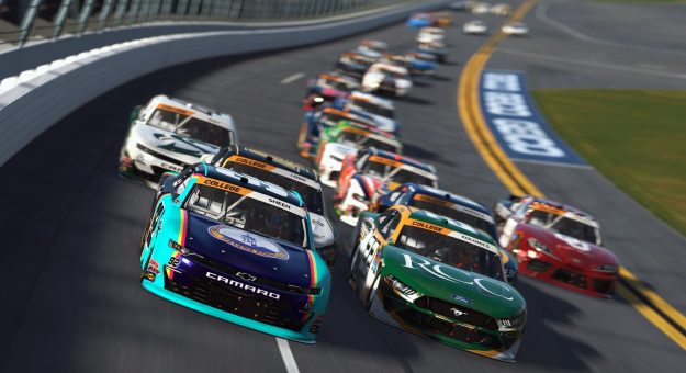 Visit Sheen survives wild last lap to win eNASCAR College iRacing Series Spring Semester finale at Daytona page