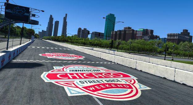 Visit Bobby Zalenski plays strategy card to win inaugural eNASCAR Chicago Street Course race page