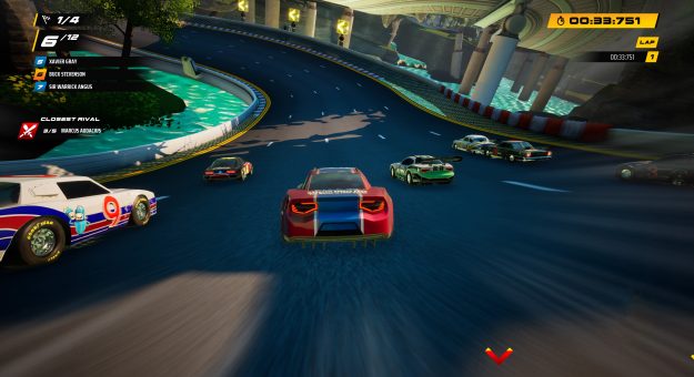 Visit The Race Is On: NASCAR Arcade Rush Out Now On PC & Consoles page