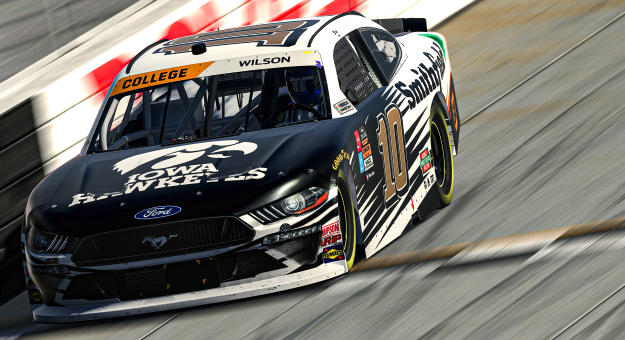 Visit Steven Wilson takes University of Iowa to eNASCAR College iRacing Series victory at Dover page