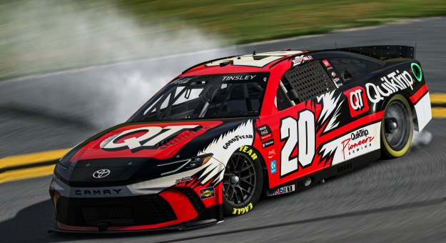 Visit Wyatt Tinsley stays undefeated in 2024, wins eNASCAR Coca-Cola iRacing Series Daytona opener page