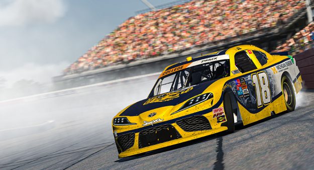 Visit Matthew Zwack earns eNASCAR College iRacing Series win for University of Michigan at Darlington page