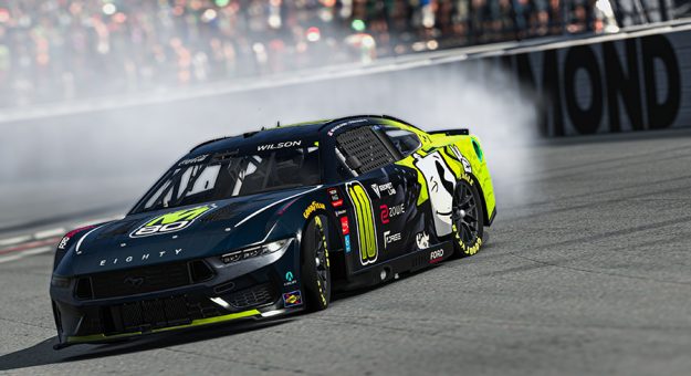 Visit Steven Wilson strategizes to eNASCAR Coca-Cola iRacing Series victory lane at Richmond page