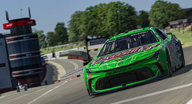 Visit Zalenski adds record-extending eNASCAR Coca-Cola iRacing Series road win at Brands Hatch page