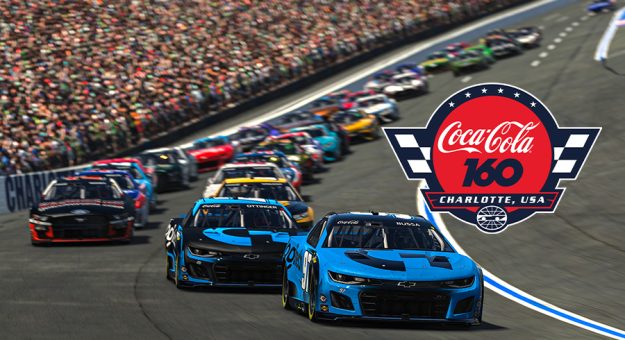 Visit eNASCAR Coca-Cola iRacing Series Race Preview: Coca-Cola 160 at Charlotte page