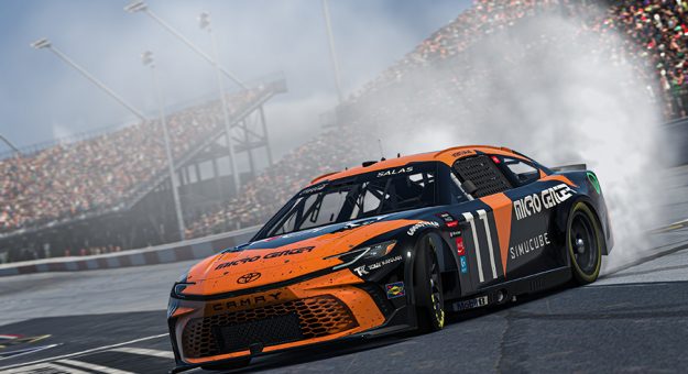 Visit Vicente Salas scores second career eNASCAR Coca-Cola iRacing Series win at Darlington page