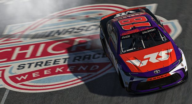 Visit Bobby Zalenski goes back-to-back in eNASCAR Coca-Cola iRacing Series event at Chicago Street page