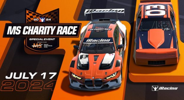 Visit THIS WEEK: iRacing 4th Annual MS Charity Race page