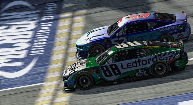 Visit Briar LaPradd plays eNASCAR Coca-Cola iRacing Series playoff spoiler with maiden win at Michigan page