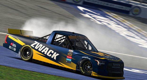 Visit Home Field Advantage pays off for Michigan’s Matthew Zwack in eNASCAR College Fall finale at Michigan page