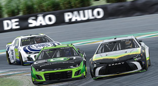 Visit Steven Wilson rebounds for second win of 2025 eNASCAR Coca-Cola iRacing Series season at inaugural Interlagos event page