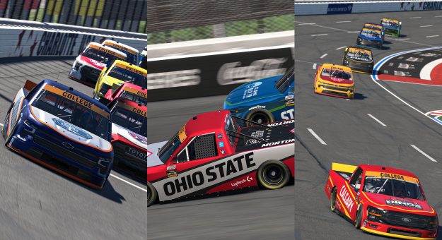 Visit 2025-26 eNASCAR College iRacing Series | Queen City Crown | Week 1 Tournament Recap page