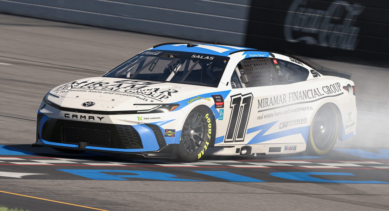 Vicente Salas returns to eNASCAR Coca-Cola iRacing Championship Series winner’s circle at Richmond
